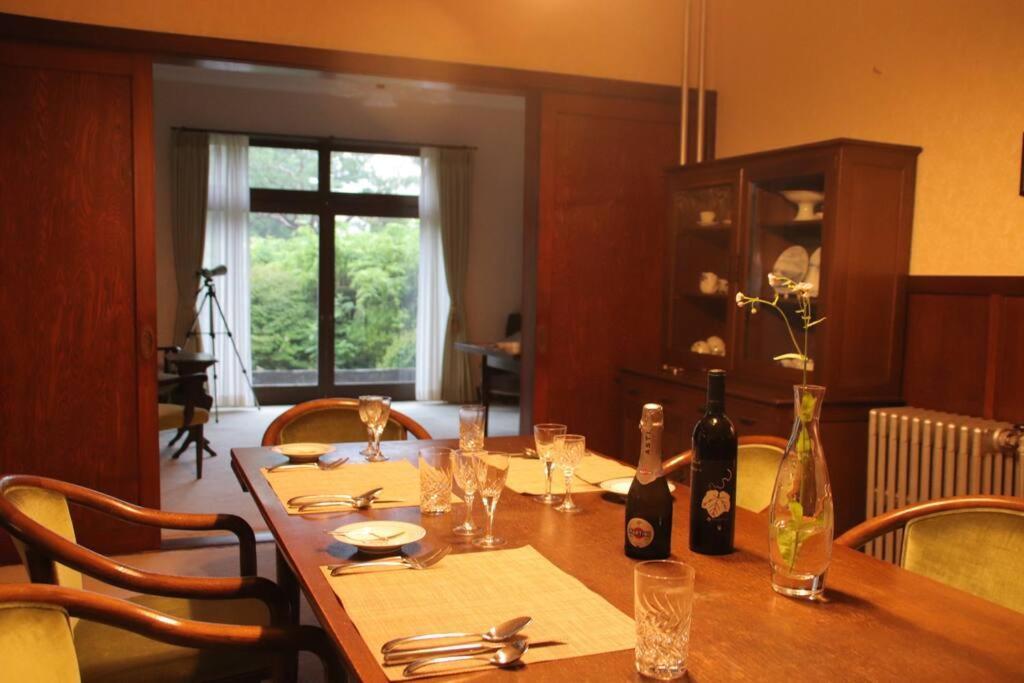 Yamaguchi House Villa,Historic Japanese Room With Onsen Хаконе Екстер'єр фото